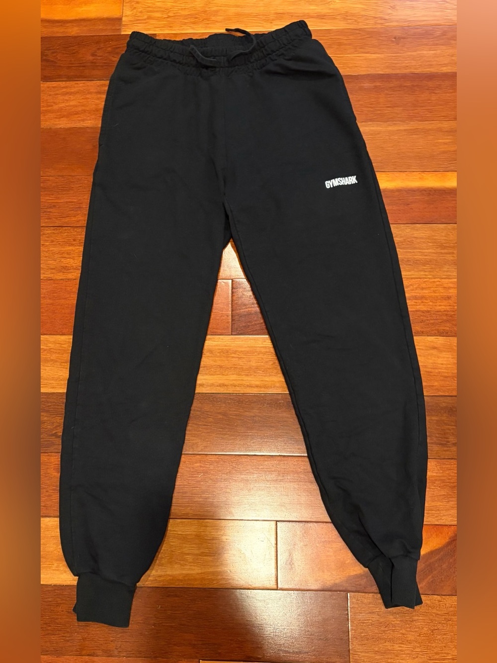 Gymshark Black Jogger Sweatpants, Small